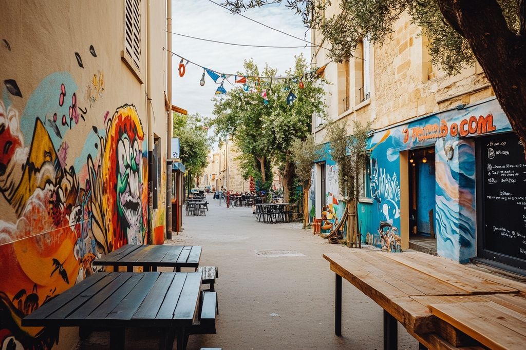 Quartier chaud à Béziers