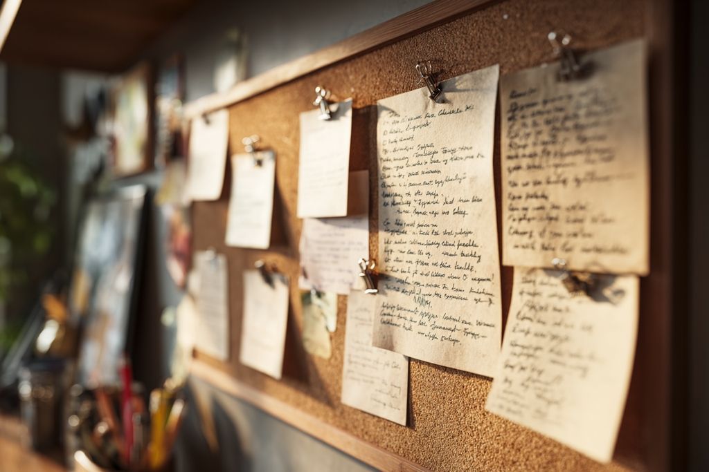 Liste détaillée des obligations légales sur un tableau dans un bureau chaleureux.