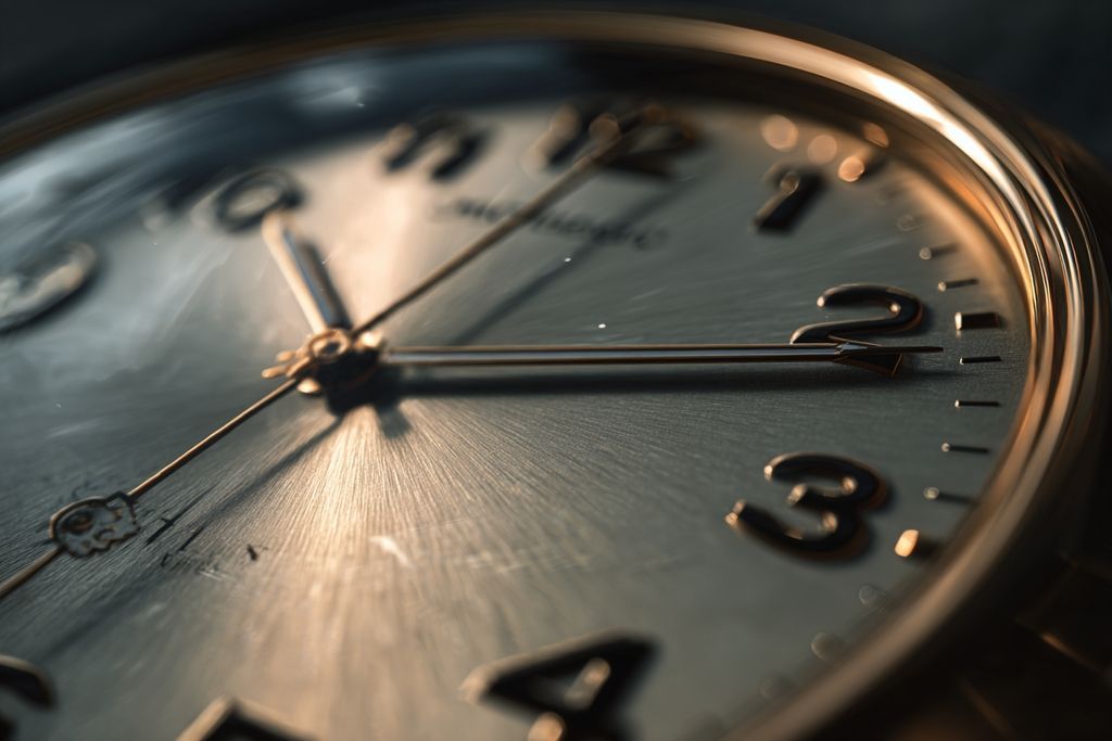 Image d'une horloge symbolisant l'urgence et le stress des transactions immobilières